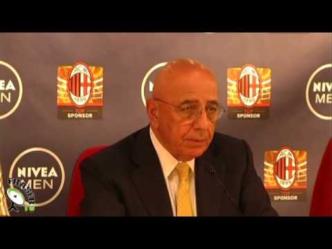 AC MILAN Galliani e Inzaghi