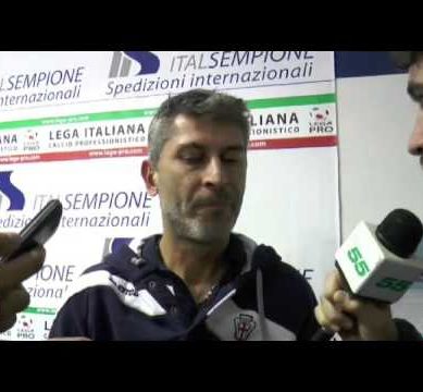 Pro Patria vs Pro Vercelli il dopo partita