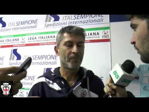 Pro Patria vs Pro Vercelli il dopo partita