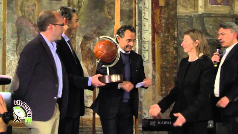 PREMIO PIOLA del Centenario, la premiazione di Cesare PRANDELLI