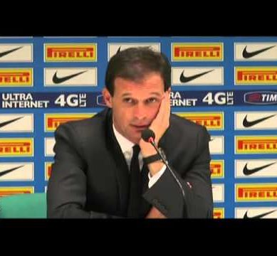 AC MILAN: Allegri post Inter