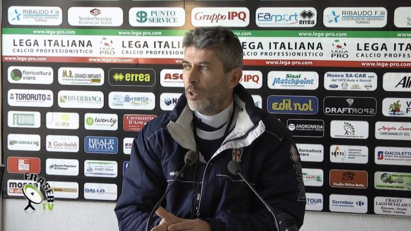 PRO VERCELLI: Conf: C. SCAZZOLA pre SUDTIROL