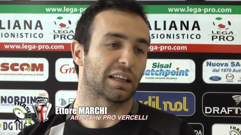 PRO VERCELLI: E. MARCHI Conferenza stampa