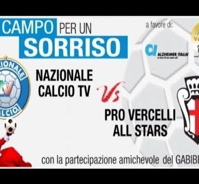 In campo per un sorriso: Il Gabibbo a Vercelli