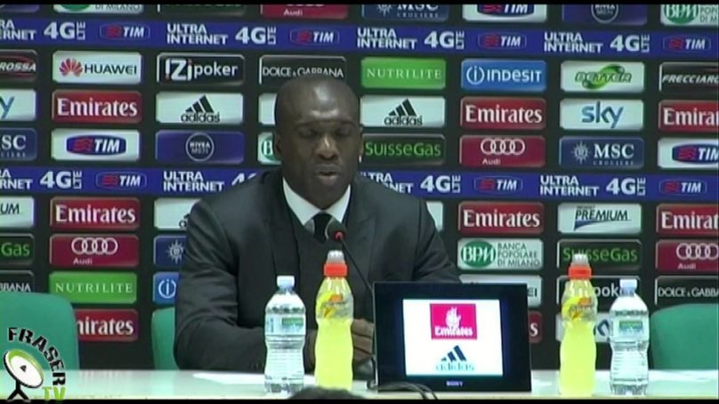AC MILAN: Seedorf post Juve