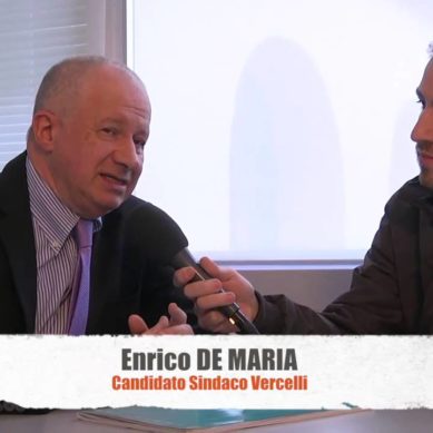 ELEZIONI COMUNALI di VERCELLI: parla Enrico DE MARIA candidato C Destra