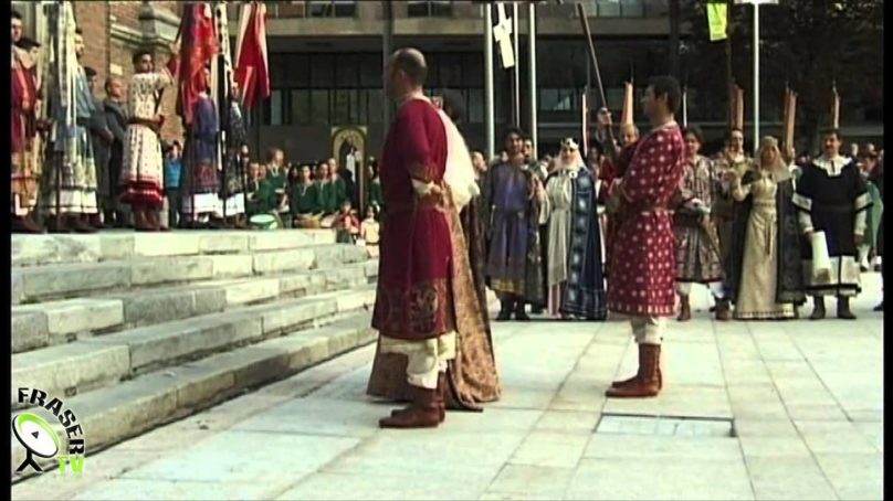 PALIO DI LEGNANO ’14: Traslazione della Croce ed Emissione del bando