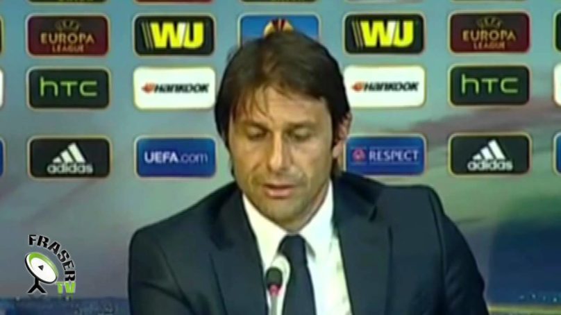 FC JUVENTUS: Conf: A: CONTE pre Lione