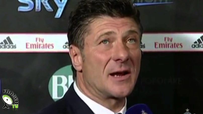 FC INTERNAZIONALE: W. Mazzarri post Milan