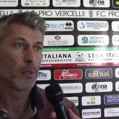 PRO VERCELLI vs CARRARESE: le interviste post partita