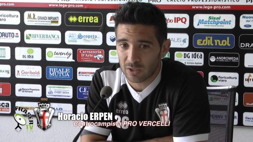 PRO VERCELLI: H.ERPEN conferenza stampa