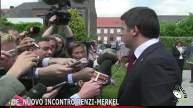 Nuovo incontro RENZI MERKEL….