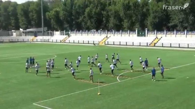 PRO VERCELLI 2014/15: Primo allenamento e conf. Varini