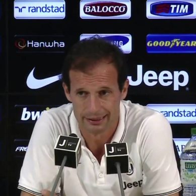 FC JUVENTUS, Allegri pre Chievo