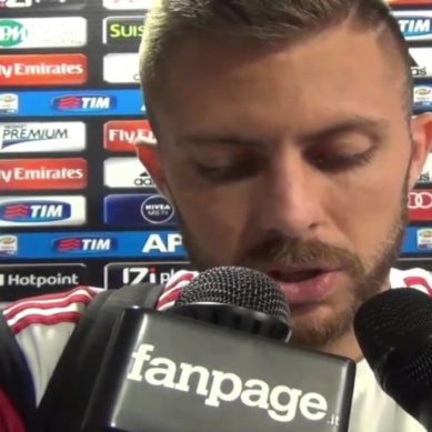 AC MILAN, Menez post Lazio