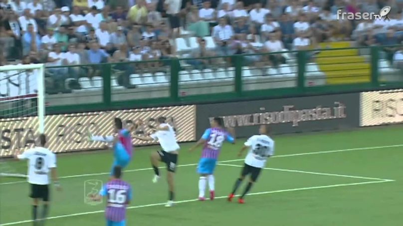 PRO VERCELLI vs CATANIA 3 – 2 sintesi