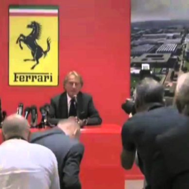 L’addio di Montezemolo alla Ferrari