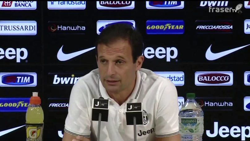 FC JUVENTUS: ALLEGRI pre Udinese