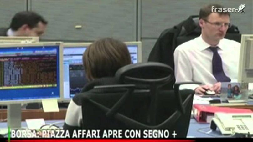 Apertura con segno + a PIAZZA AFFARI