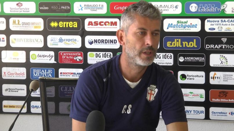 PRO VERCELLI: la conferenza di mister C. SCAZZOLA – prima di Cittadella