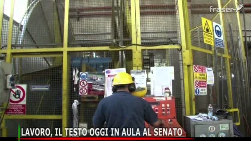 LAVORO, il testo oggi in aula