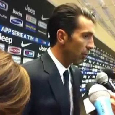 FC JUVENTUS: Buffon e Allegri post Roma