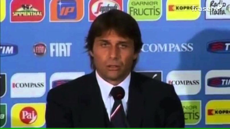 Conferza Conte e Pirlo pre Azerbaijan