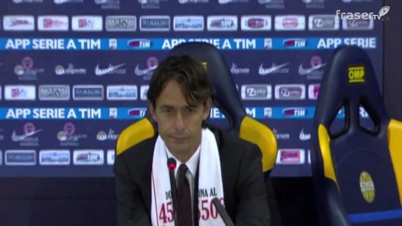 AC MILAN: Conf. INZAGHI post Hellas Verona