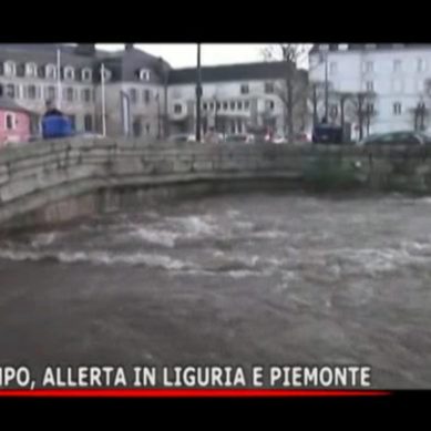 MALTEMPO, Allerta in LIGURIA e PIEMONTE