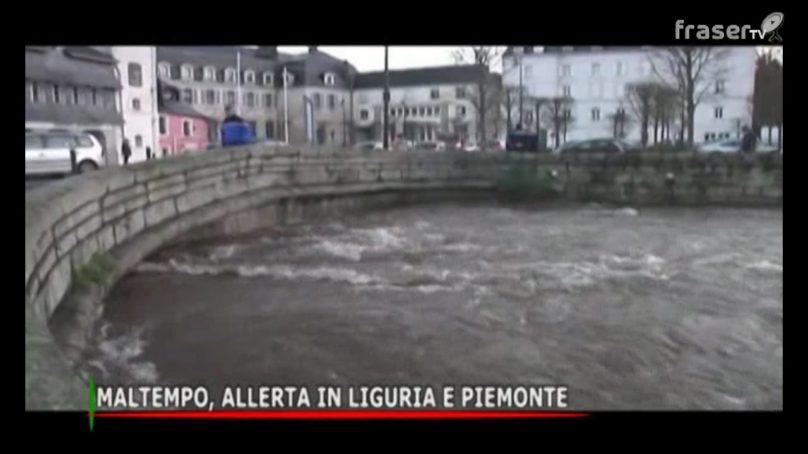 MALTEMPO, Allerta in LIGURIA e PIEMONTE