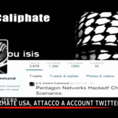 FORZE ARMATE USA, ATTACCO ACCOUNT TWITTER