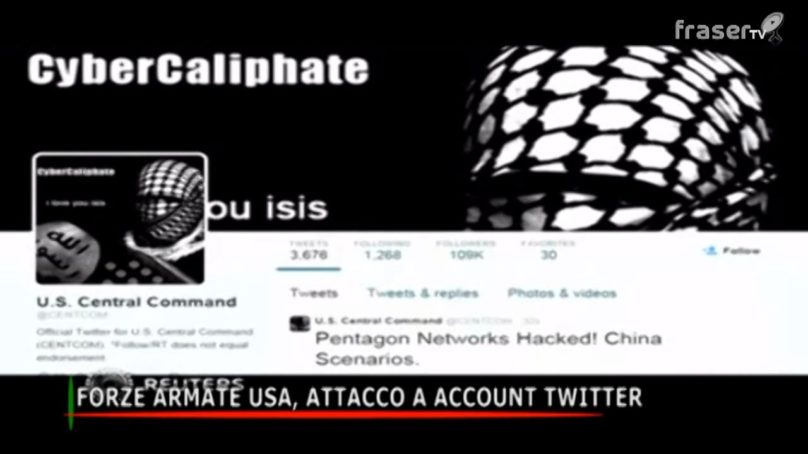 FORZE ARMATE USA, ATTACCO ACCOUNT TWITTER