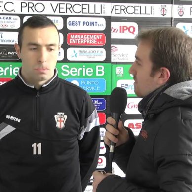 PRO VERCELLI: l’intervista a E. MARCHI dopo Catania