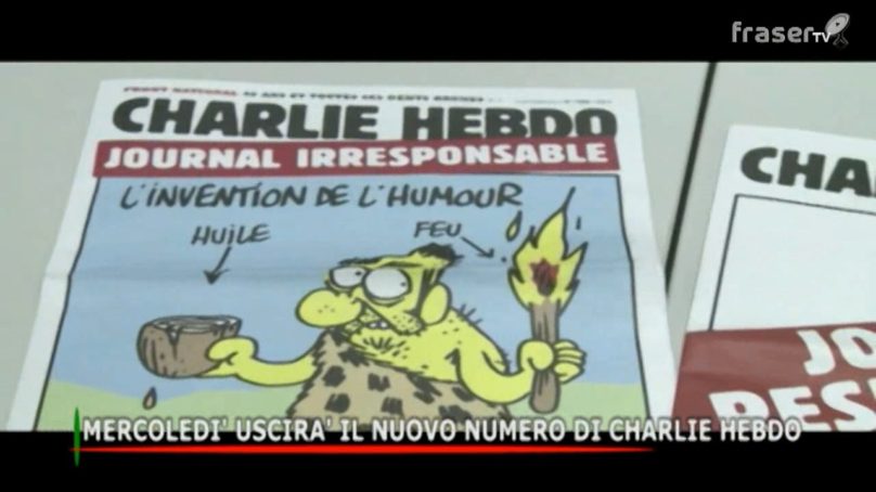 MERCOLEDI’ USCIRA’ IL NUOVO NUMERO DI CHARLIE HEBDO