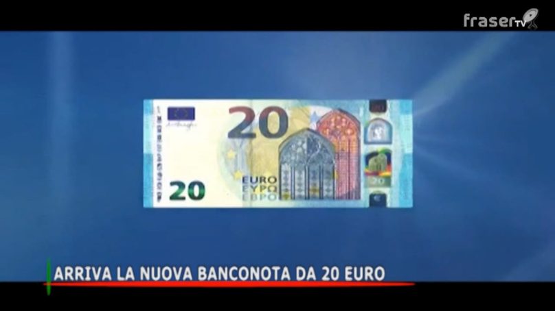 ARRIVA LA NUOVA BANCONOTA DA 20 EURO