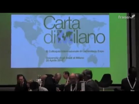 Presentata Carta di Milano: diritto a cibo e no a disuguaglianze