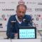 Angelico Biella-Orange Moon Barcellona: coach Corbani in sala stampa