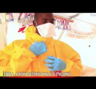 Ebola, a Roma secondo malato italiano