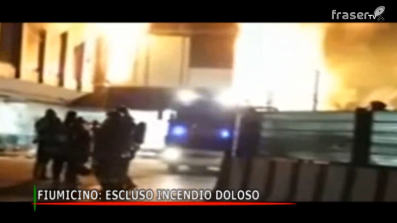 Fiumicino, escluso incendio doloso