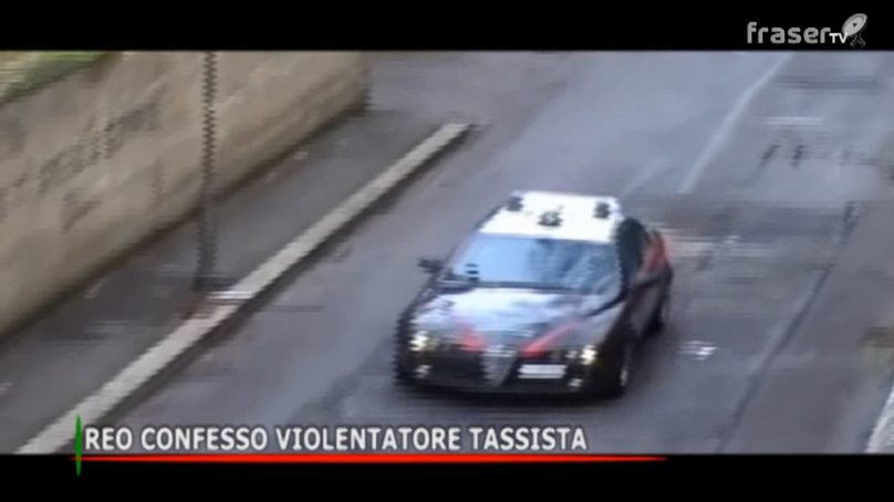 Reo confesso violentatore tassista