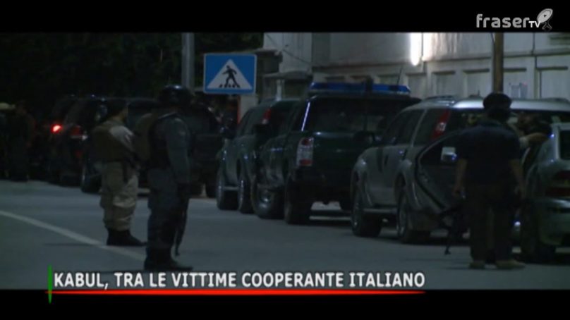 Kabul, tra le vittime cooperante italiano