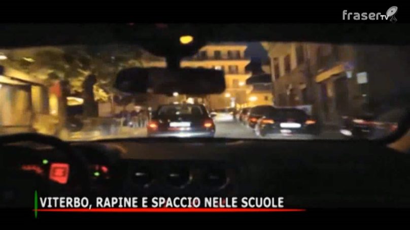 Viterbo, rapine e spaccio nella scuole