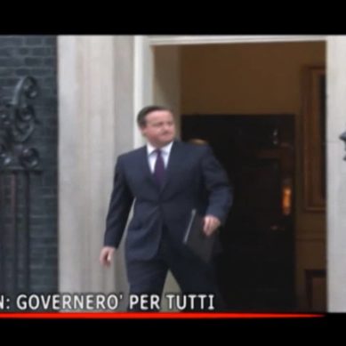 Cameron, governerò per tutti