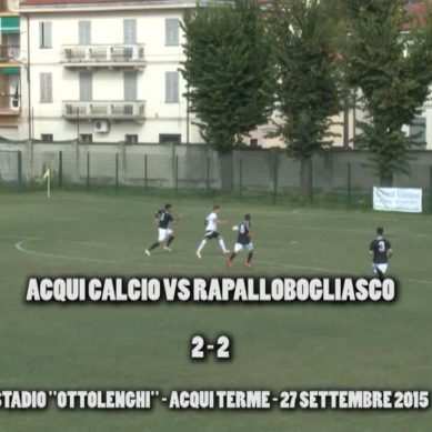 Acqui Calcio vs RapalloBogliasco sintesi e interviste