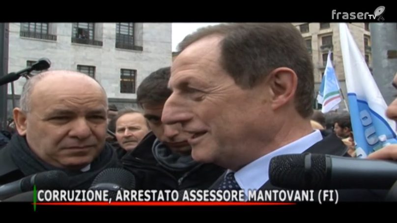 Corruzione, arrestato assessore Mantovani (FI)