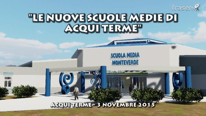 Le nuove scuole medie di Acqui Terme