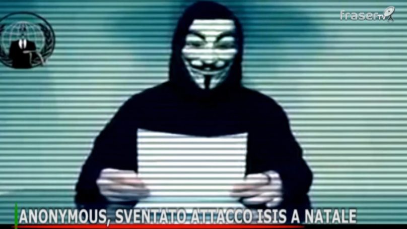 Anonymous, sventato attacco Isis a Natale