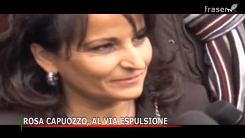 Rosa Capuozzo al via espulsione