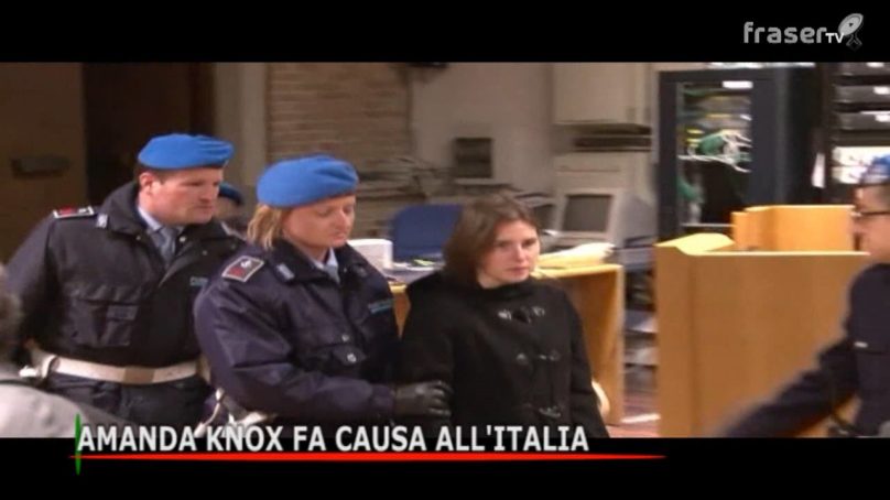 Amanda Knox fa causa all’Italia