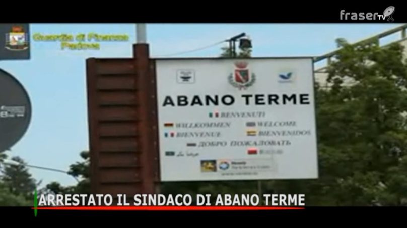 Arrestato il sindaco di Abano Terme